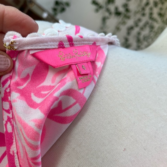 Lilly Pulitzer 🏝️ Nala Soft Shift Dress, Resort White Caliente, Size 6, Like New - Picture 4 of 7